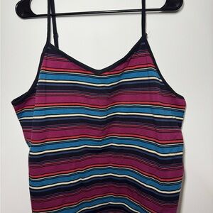 NWOT Venezia Sport Stripped Summer Tank Top Size 22/24 3X